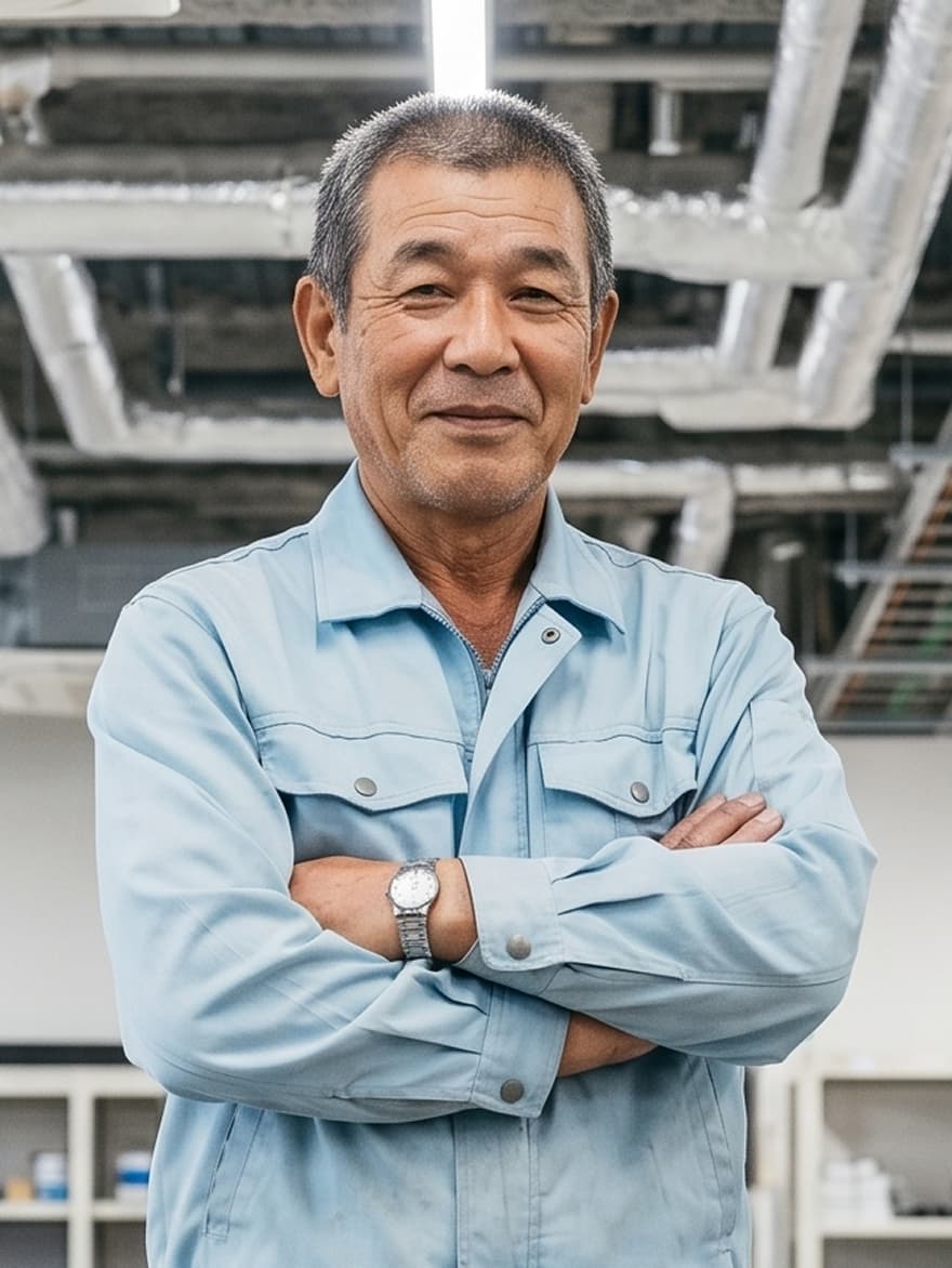 有限会社フジ空調 代表取締役 藤田英博の写真