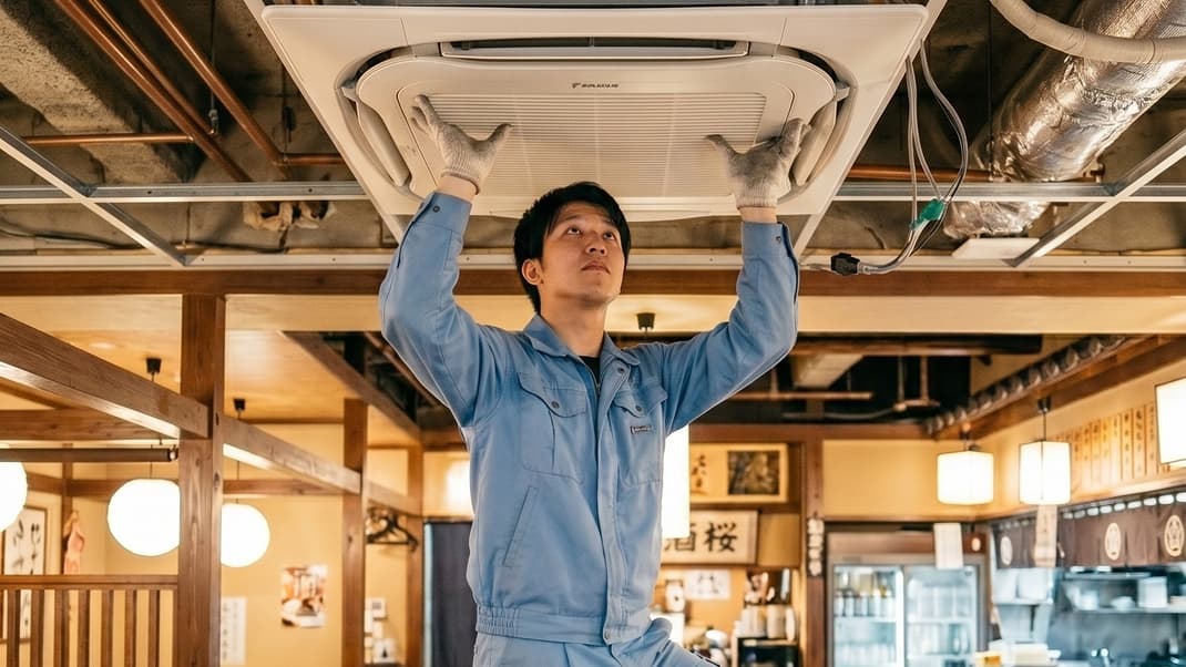 取付工事
